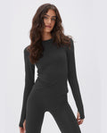 Ultimate Long Sleeve Top - Graphite Grey